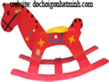 Ngựa gỗ bập bênh đầu dài